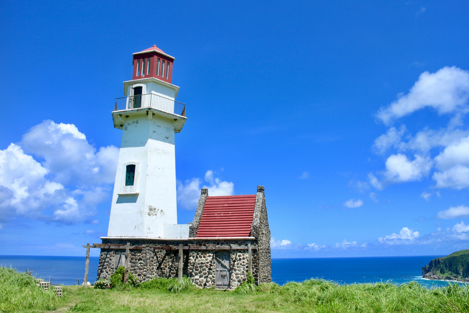 Tayid Light House in Mahatao, Batanes, Philippines