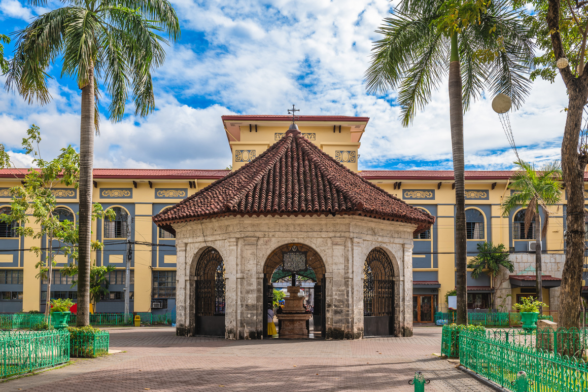 Magellan Cross Pavilion on Plaza Sugbo in cebu city, philippines