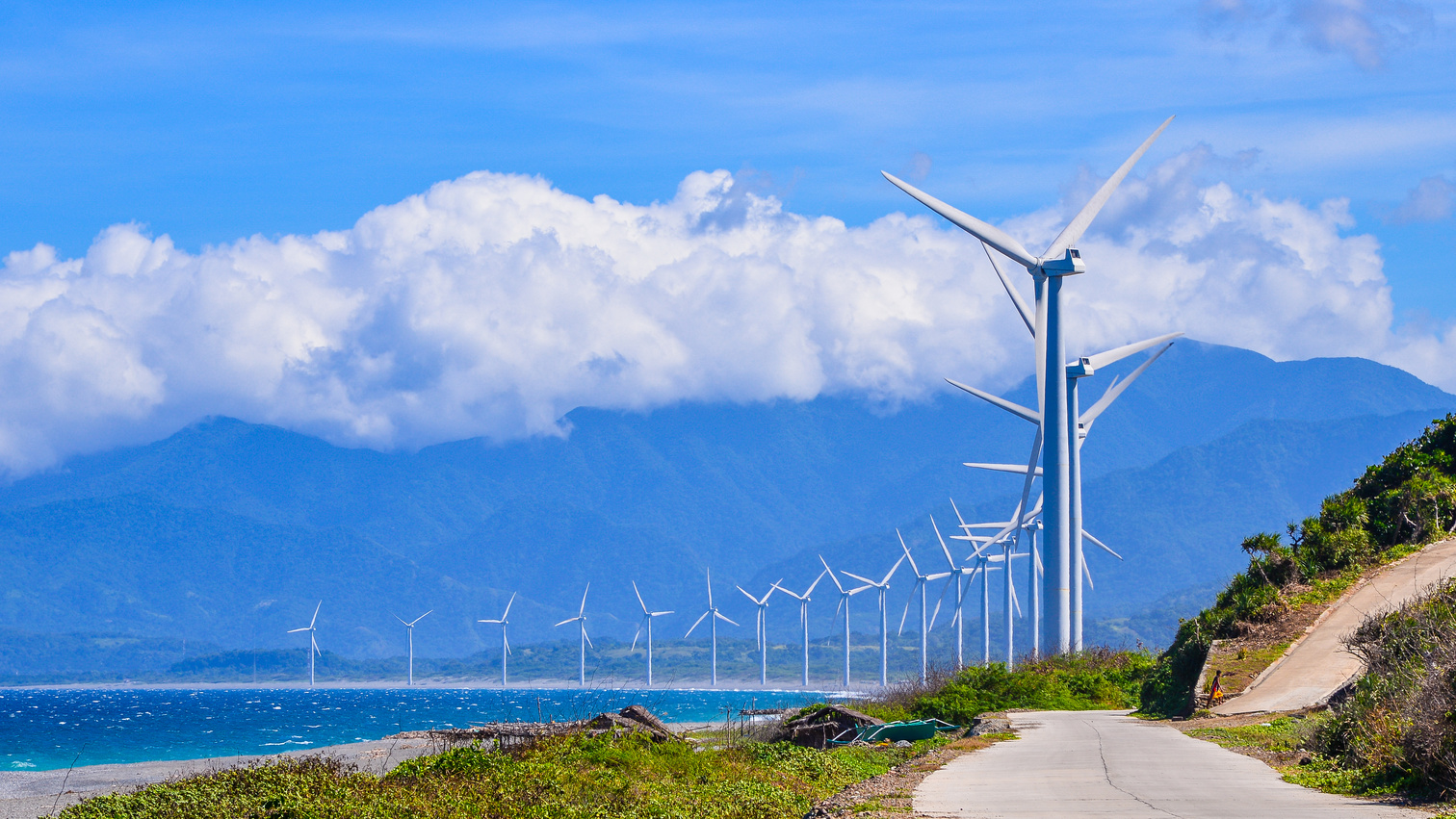 Wind Farm - Bangui, Ilocos Norte, Philippines