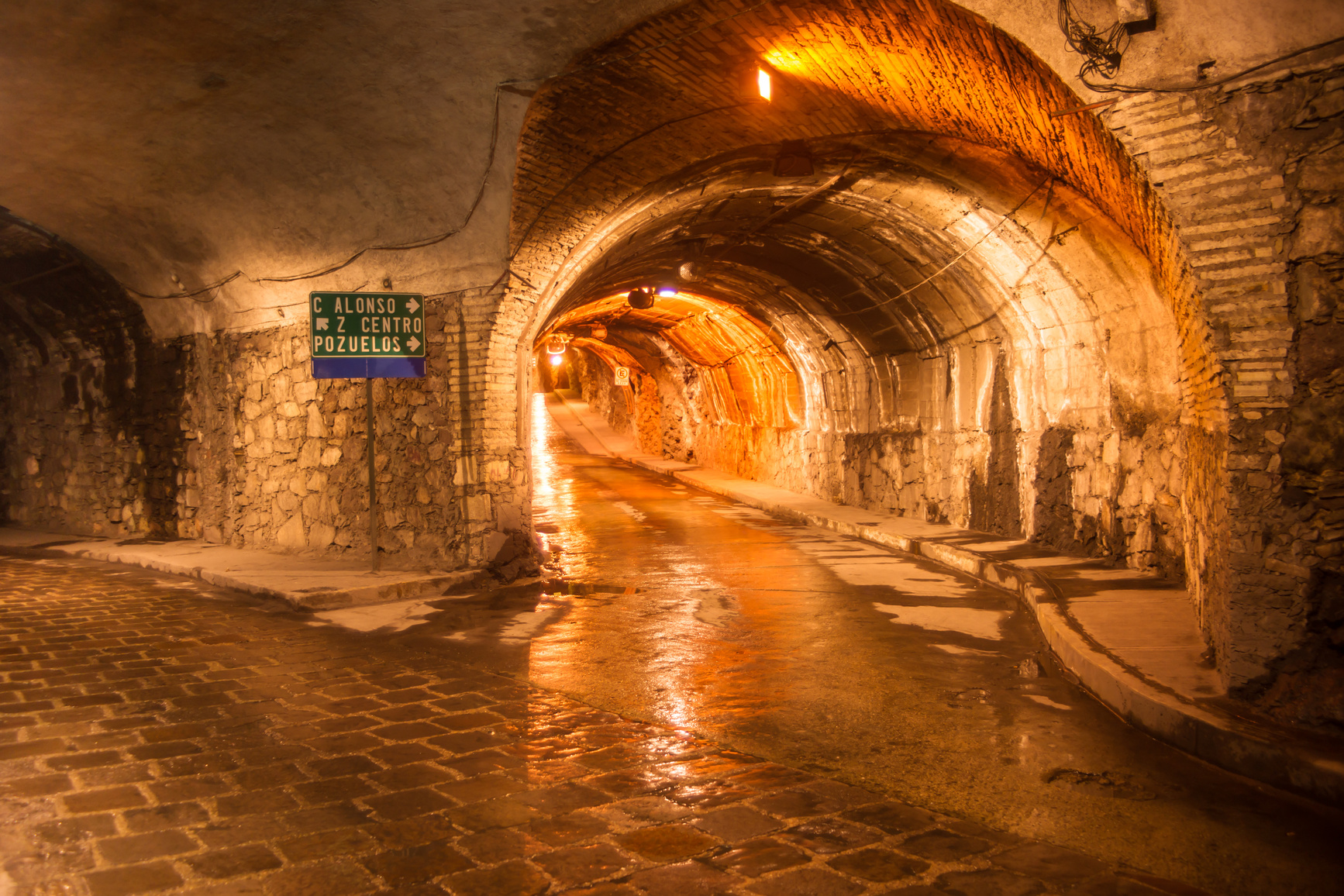 Underground Tunnels in Guanajuato