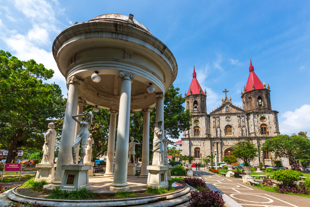 Molo Church of Iloilo Province in the the Philippines