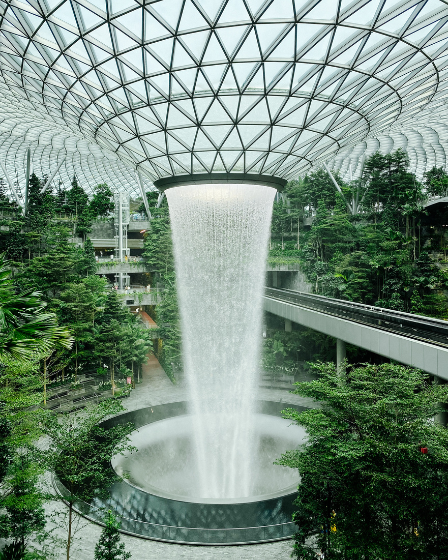 Jewel Changi Airport in Singapore